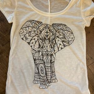 Soft elephant tee